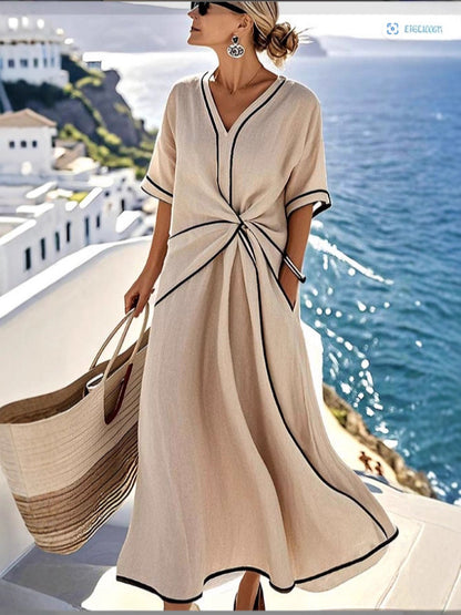 Elegant Commuter Long Dress