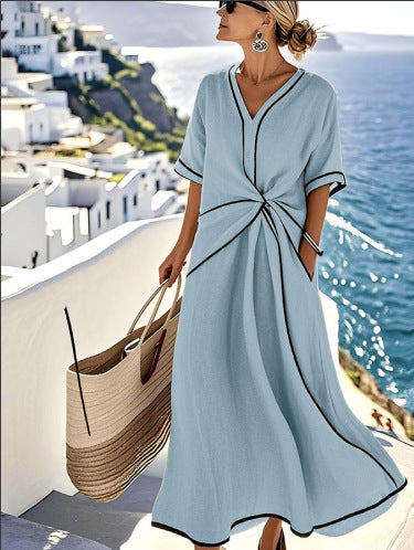 Elegant Commuter Long Dress