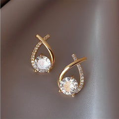 Ed187 Silver Needle 14K Gold Plated