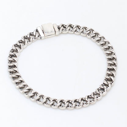 Elegant Diamond Cuban Chain Bracelet