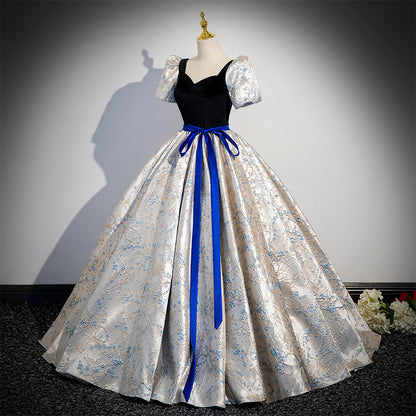 Elegant Evening Dress for Performance and Banquet