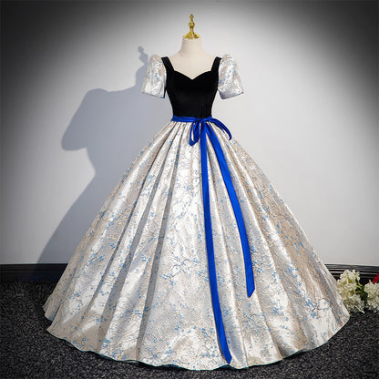 Elegant Evening Dress for Performance and Banquet