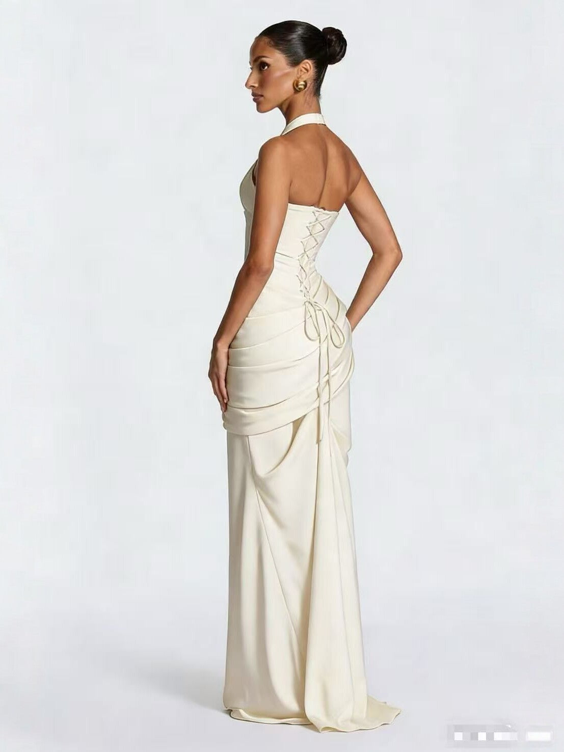Elegant Fishtail Evening Gown