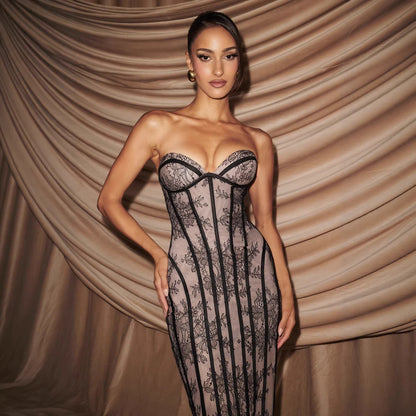 Elegant Fishtail Knitted Dress