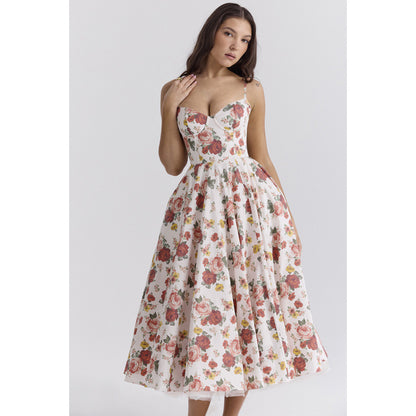 Elegant French Mesh Princess Dress