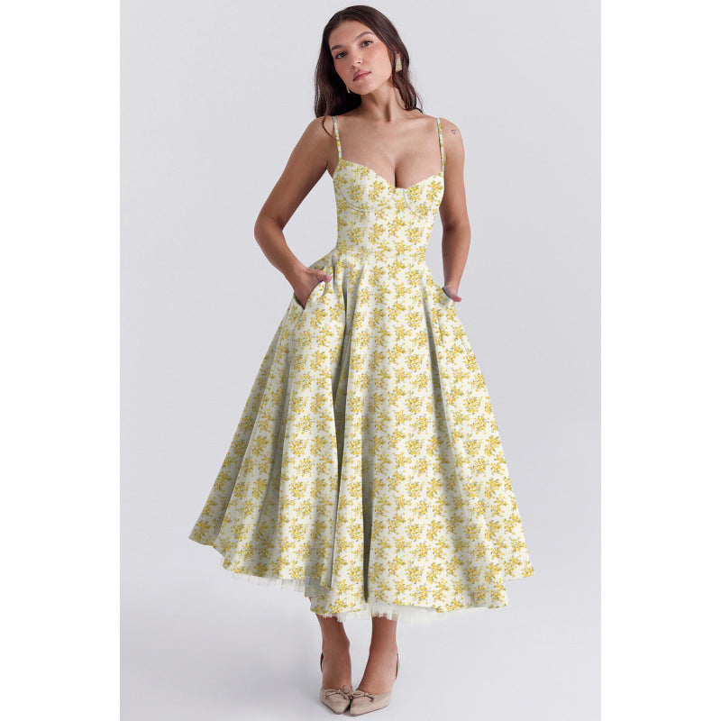 Elegant French Mesh Princess Dress