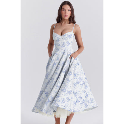 Elegant French Mesh Princess Dress