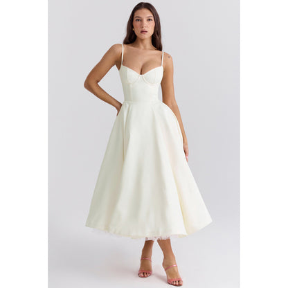 Elegant French Mesh Princess Dress