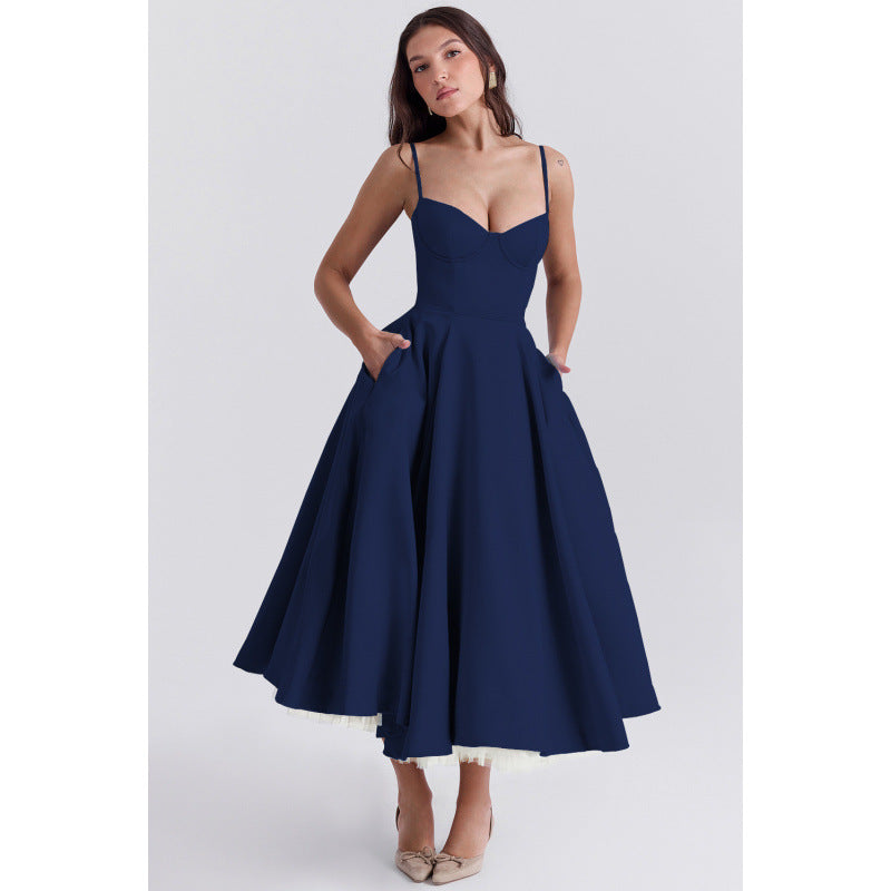 Elegant French Mesh Princess Dress