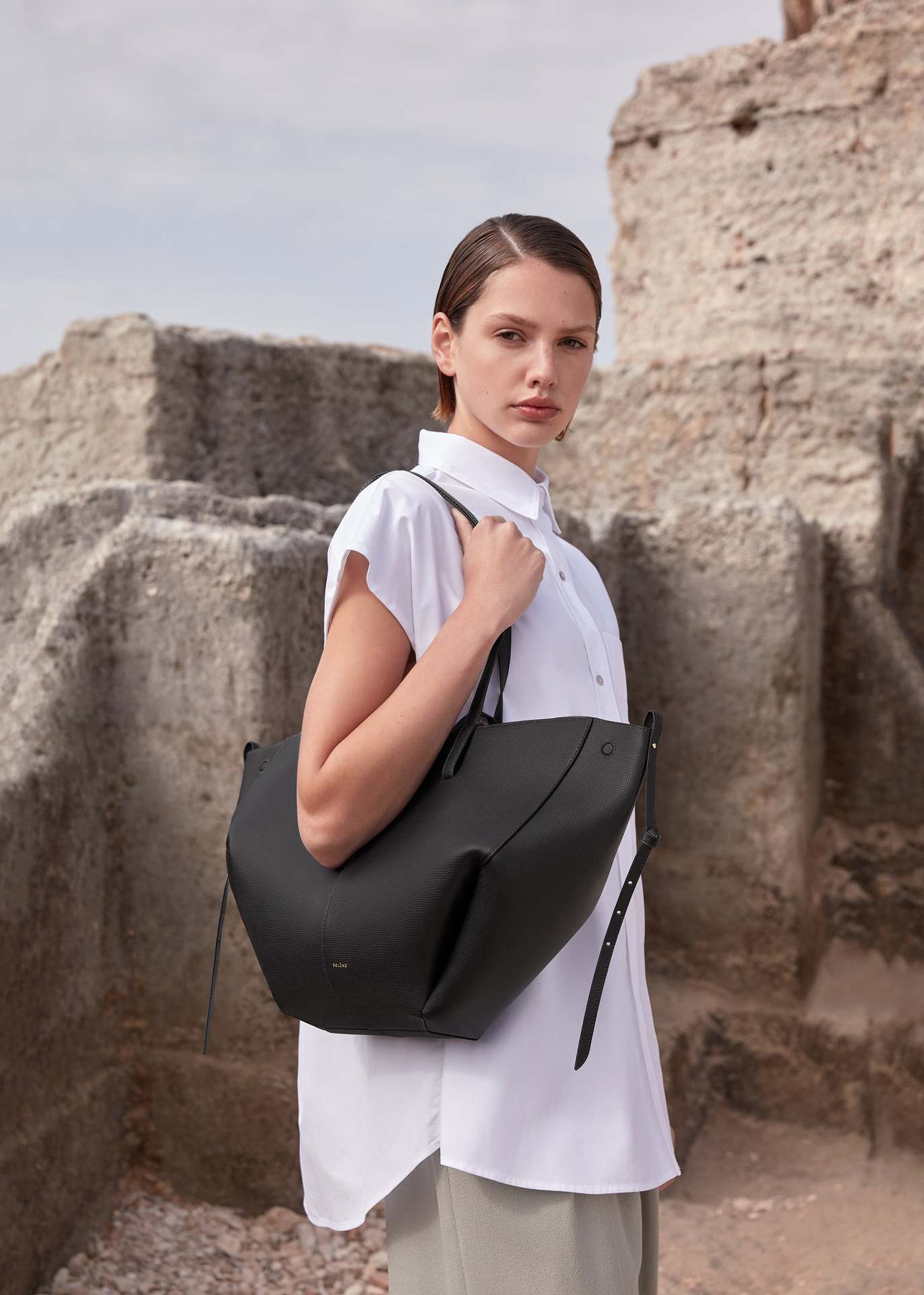 Elegant Genuine Leather Tote Bag for Women