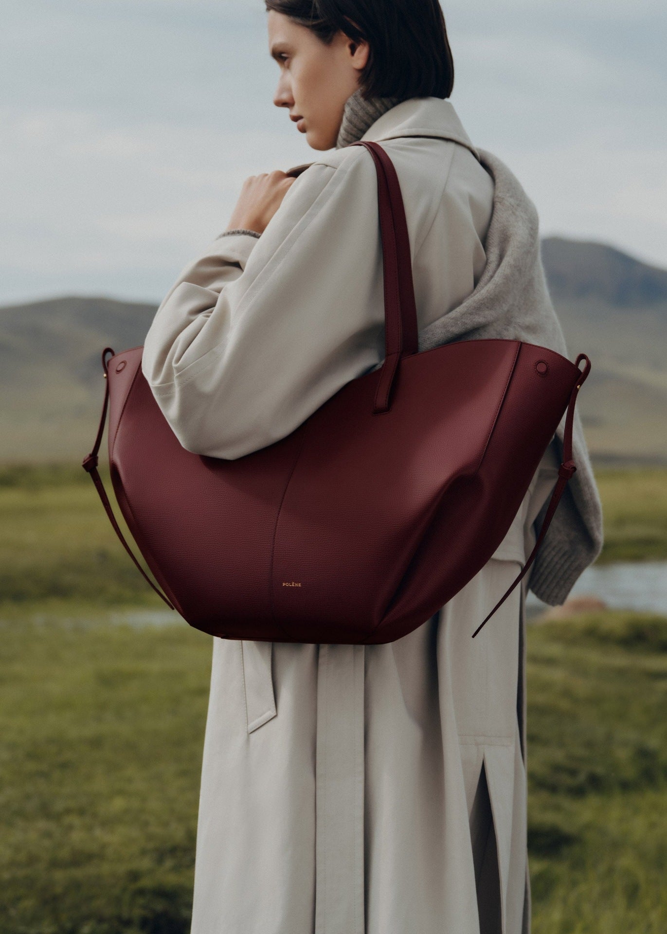 Elegant Genuine Leather Tote Bag for Women