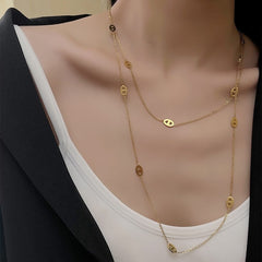 Gold long style about 1.2m
