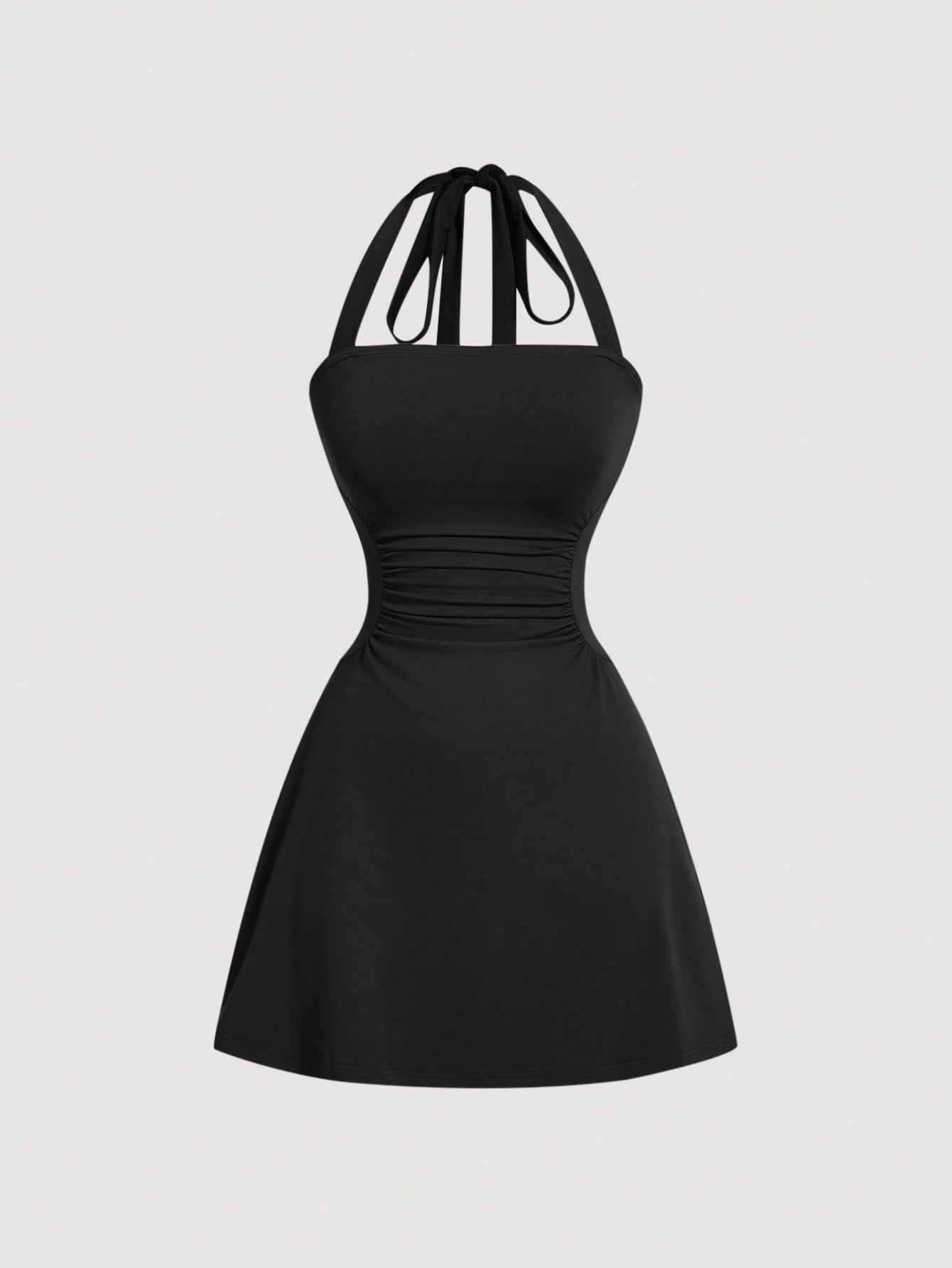 Elegant Halter Neck Dress