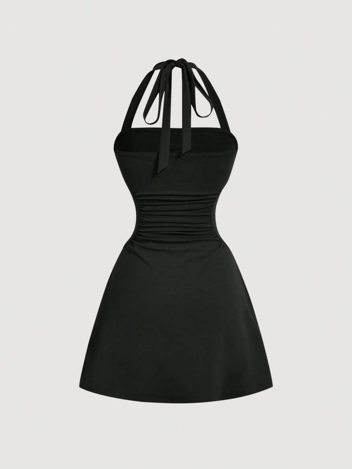 Elegant Halter Neck Dress