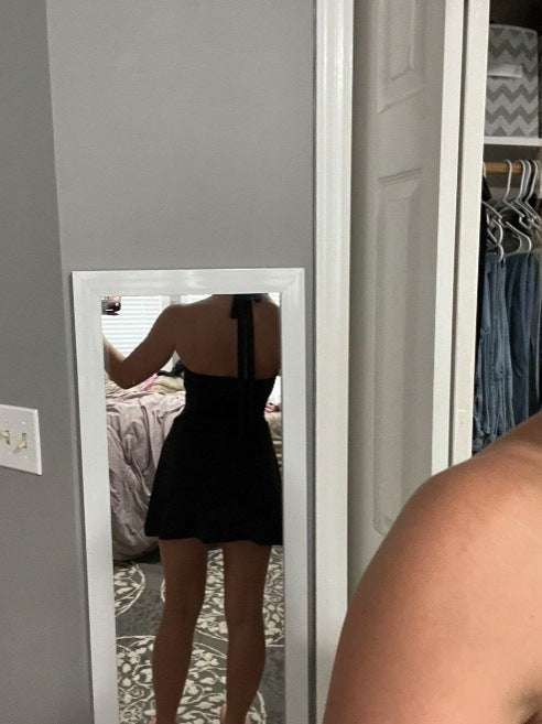 Elegant Halter Neck Dress