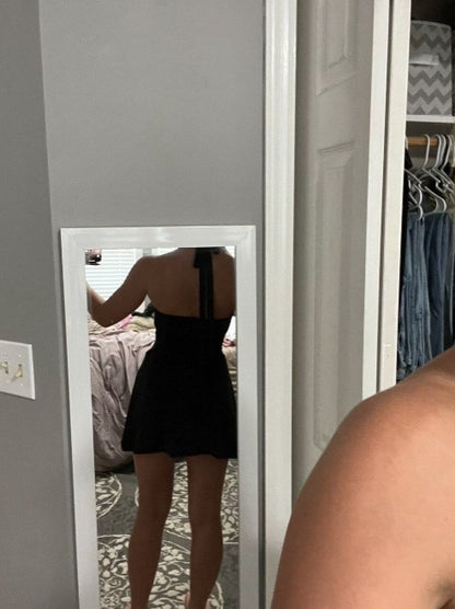Elegant Halter Neck Dress