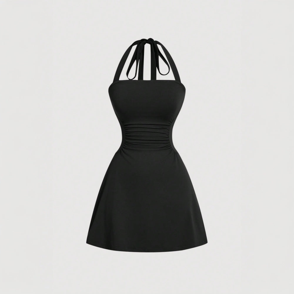 Elegant Halter Neck Dress