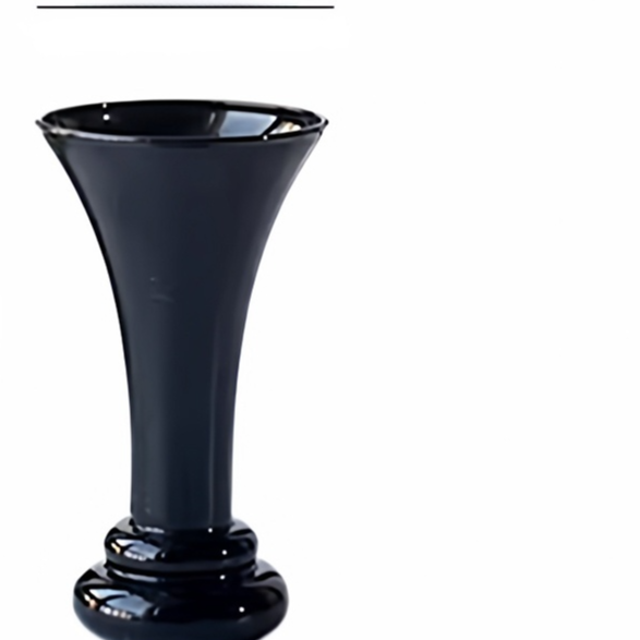Elegant Hand-Blown Glass Vase for Home Decoration