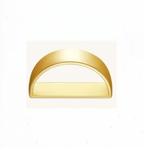 Elegant Hollow Metal Napkin Ring for Table Decor