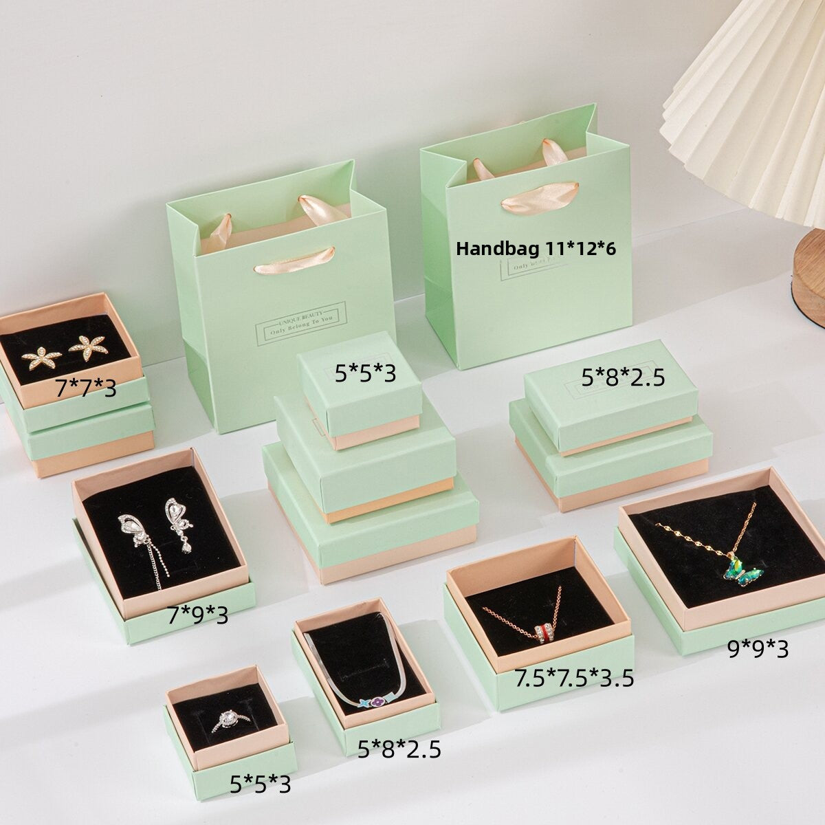Elegant Jewelry Gift Box with Tote Bag