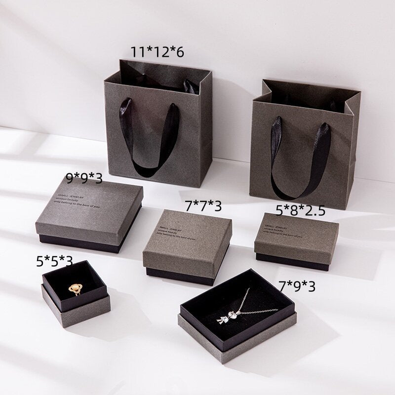 Elegant Jewelry Gift Box with Tote Bag