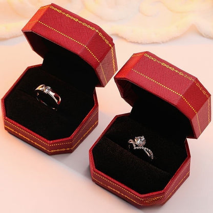 Elegant Jewelry Ring Box