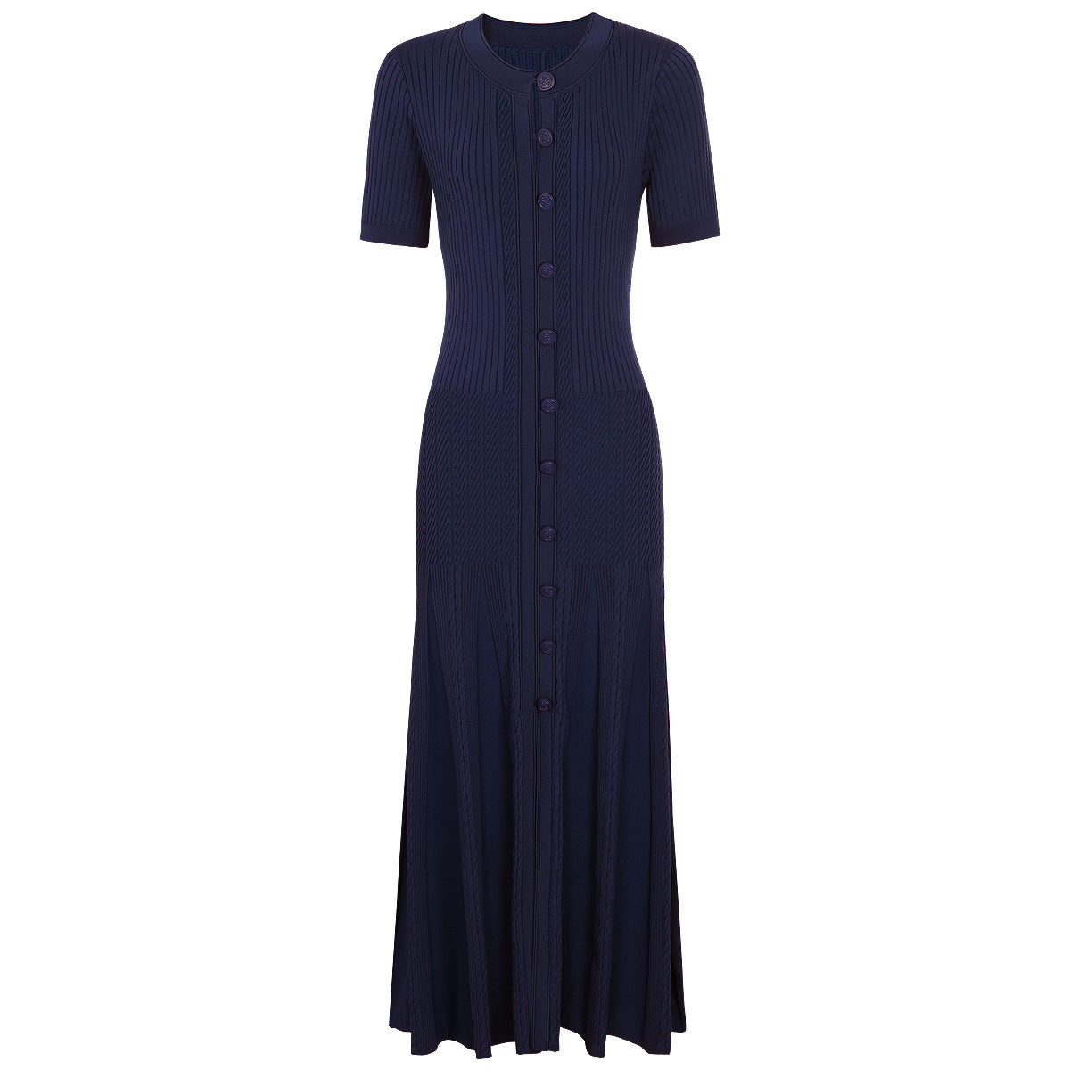 Elegant Knitted Slim Fit Dress