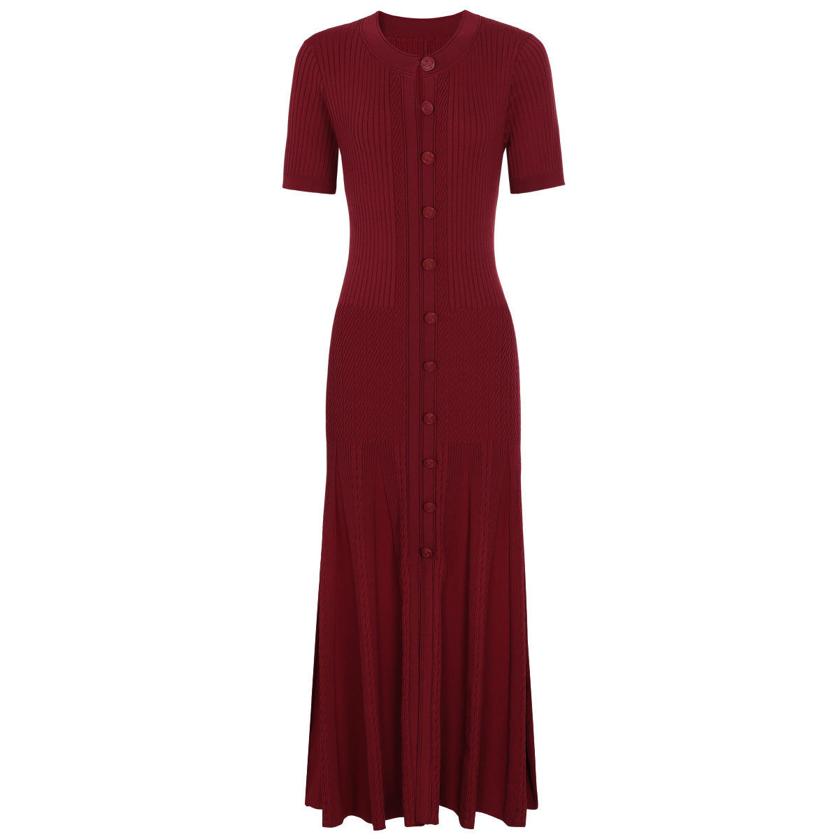 Elegant Knitted Slim Fit Dress