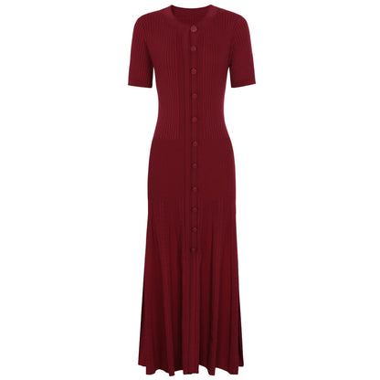 Elegant Knitted Slim Fit Dress