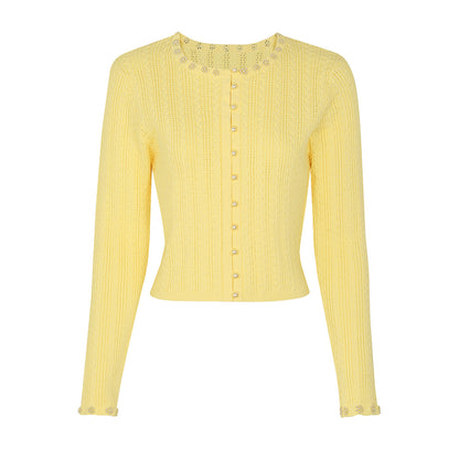 Elegant Knitted Women's Top and Dress Set