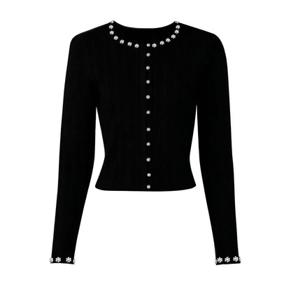 Elegant Knitted Women's Top and Dress Set