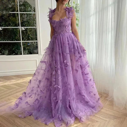 Elegant Lace Evening Dress