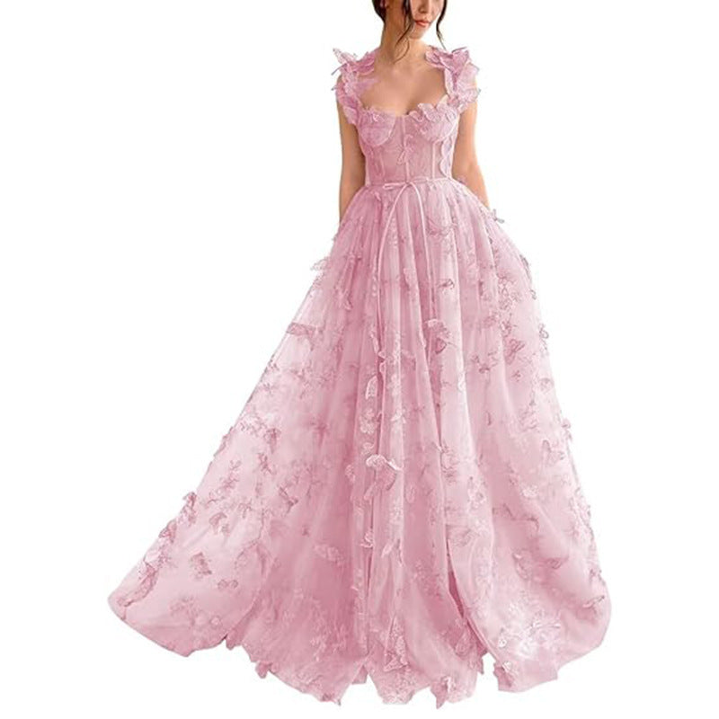Elegant Lace Evening Dress