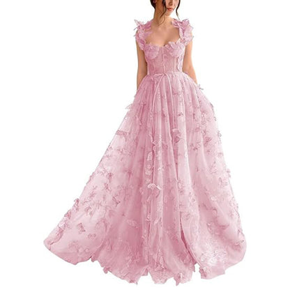 Elegant Lace Evening Dress