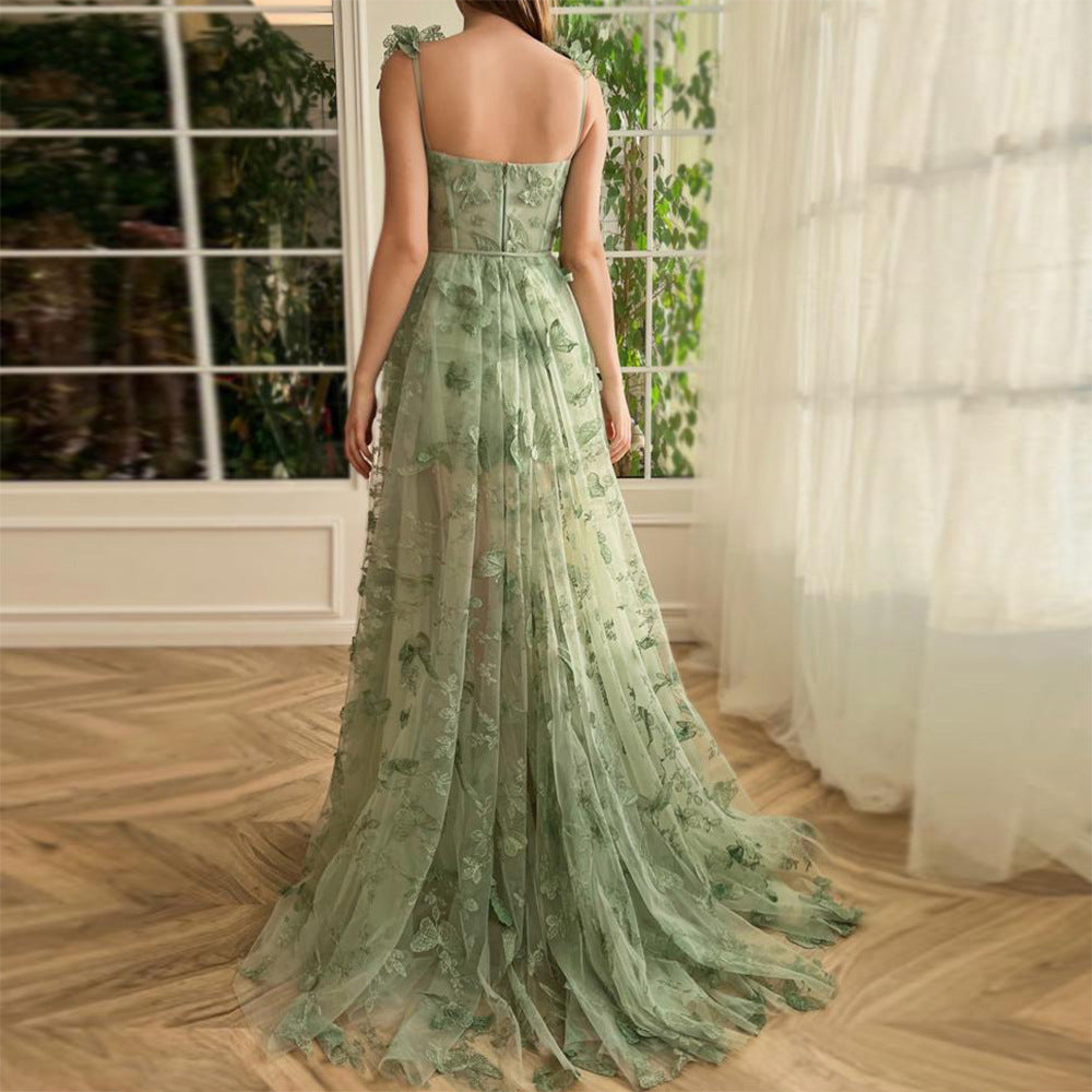 Elegant Lace Evening Dress