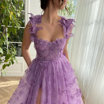 Elegant Lace Evening Dress