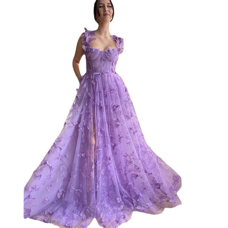 Elegant Lace Evening Dress