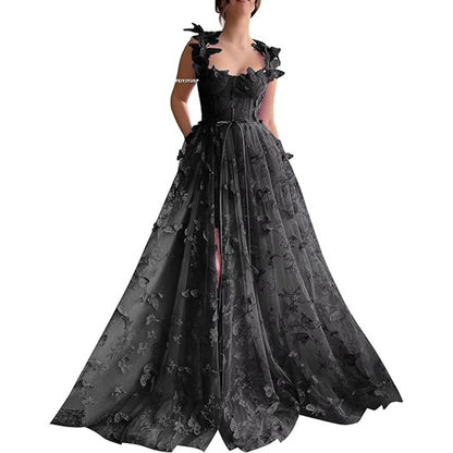 Elegant Lace Evening Dress