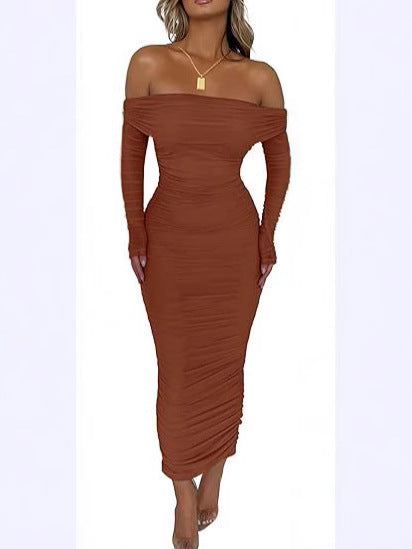 Elegant Long Sleeve Dress