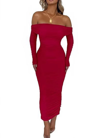 Elegant Long Sleeve Dress