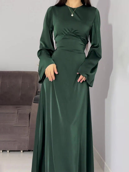 Elegant Long Sleeve Sheath Dress