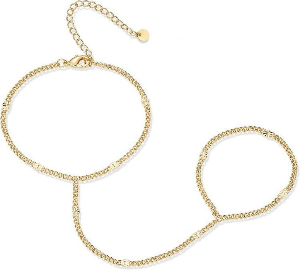 Elegant Love Heart Metal Bracelet for Women