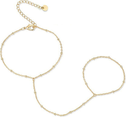 Elegant Love Heart Metal Bracelet for Women