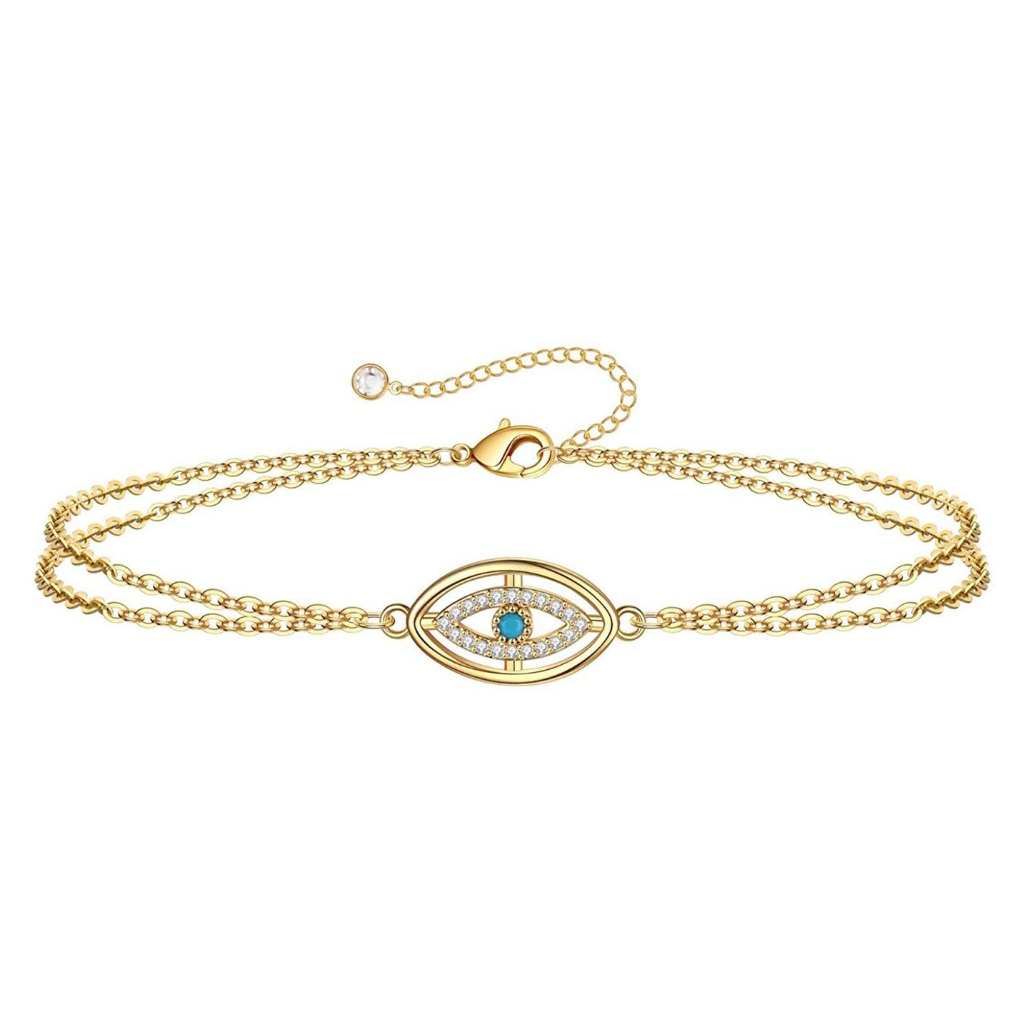 Elegant Love Heart Metal Bracelet for Women