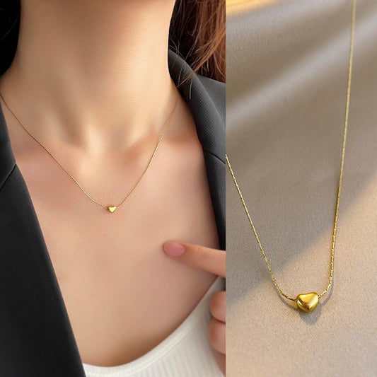 Elegant Love Pendant Necklace