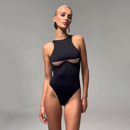 Elegant Mesh Bikini and Swimsuit