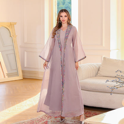 Elegant Muslim Two-Piece Dress