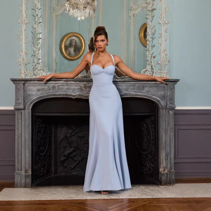 Elegant Off-Shoulder Evening Gown