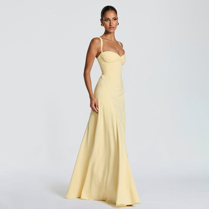Elegant Off-Shoulder Evening Gown