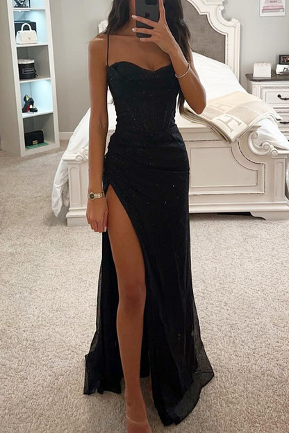 Elegant Off-Shoulder Long Evening Dress